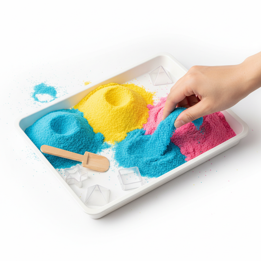 Kinetic Sand Stress Relief Kit - Sensory Therapy Toy